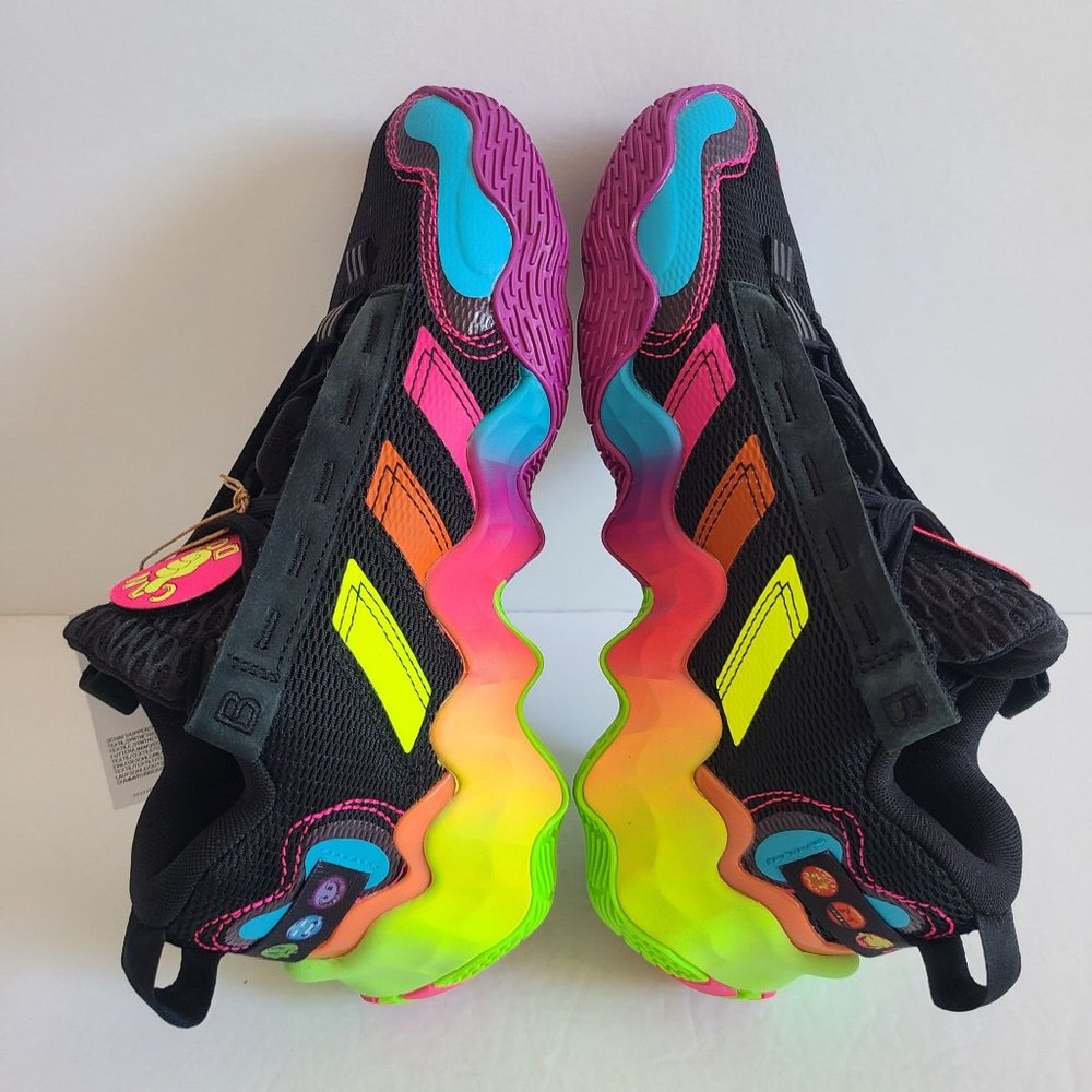 NEW Adidas Womens Exhibit B Candace Parker Basketball Shoes GZ9565 Size 10 Black - Picture 4 of 8